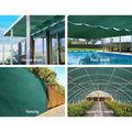 Instahut 30% Shade Cloth 1.83x10m Heavy Duty Green