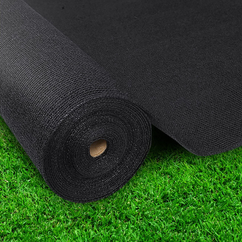 Instahut 50% Shade Cloth 1.83x20m Heavy Duty Garden Mesh Roll BK