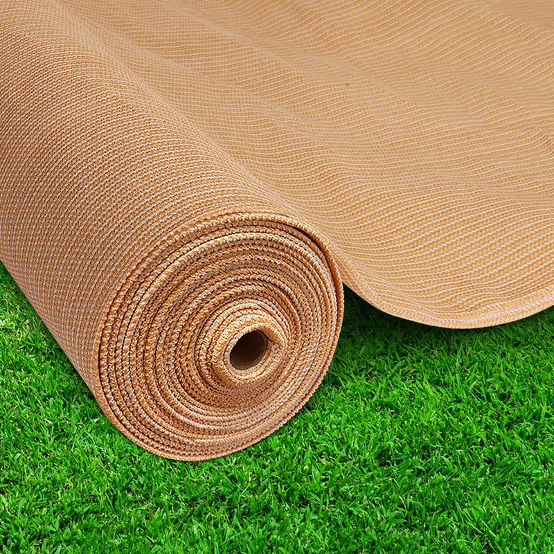 Instahut Shade Cloth 50% 1.83x50m Beige Heavy Duty