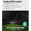 Instahut 70% Shade Cloth 1.83x50m Heavy Duty Shadecloth Roll