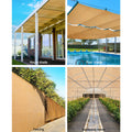Instahut Shade Cloth 70% 3.66x10m Heavy Duty Beige