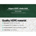 Instahut 90% Shade Cloth 3.66x10m Shadecloth Sail Heavy Duty Garden Mesh Roll GR