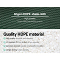 Instahut 30% Shade Cloth 3.66x20m Heavy Duty Green