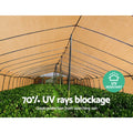 Instahut 70% Shade Cloth 3.66x30m Heavy Duty Beige