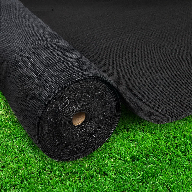 Instahut Shade Cloth 30% 3.66x30m Black Heavy Duty