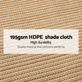Instahut Shade Cloth 90% 1.83x30m Shadecloth Roll
