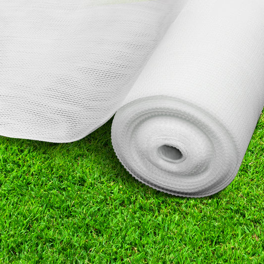 Instahut Shade Cloth 50% 1.83x50m White Garden Shadecloth