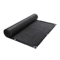 Instahut Shade Cloth 10x2m Black UV Resistant Sun Shade Patio