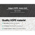 Instahut Shade Cloth 90% 3.66x30m White Heavy Duty