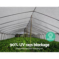 Instahut Shade Cloth 90% 3.66x30m White Heavy Duty
