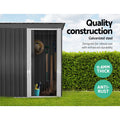 Giantz Garden Shed 1.62x0.86M Outdoor Storage Sliding Door