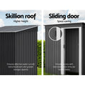 Giantz Garden Shed 1.62x0.86M Outdoor Storage Sliding Door