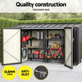 Giantz Garden Shed 2.22x0.91M Double Door Outdoor Storage Tool