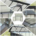 Giantz Garden Shed 2.22x0.91M Double Door Outdoor Storage Tool