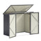Giantz Wheelie Bin Storage Shed Steel Outdoor Lockable Cabinet