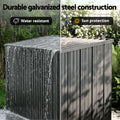 Giantz Wheelie Bin Storage Shed Steel Outdoor Lockable Cabinet