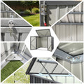Giantz Wheelie Bin Storage Shed Steel Outdoor Lockable Cabinet