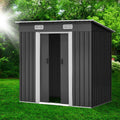 Giantz Garden Shed 1.94x1.21M Outdoor Storage Workshop Sliding Door