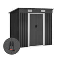 Giantz Garden Shed 1.94x1.21M Outdoor Storage Workshop Sliding Door