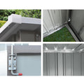 Giantz Garden Shed 1.95x1.31m Steel Double Door Outdoor Storage