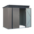 Giantz Garden Shed 1.95x1.31m Steel Double Door Outdoor Storage