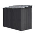 Giantz Garden Shed 2.38x1.31m Metal Outdoor Storage Sliding Door