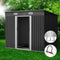 Giantz Garden Shed 2.38x1.31M Metal Base Outdoor Storage