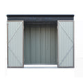 Giantz Garden Shed 2.31x1.31M Metal Outdoor Storage Double Door