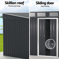 Giantz Garden Shed 2.38x1.99m Outdoor Storage Tool Workshop