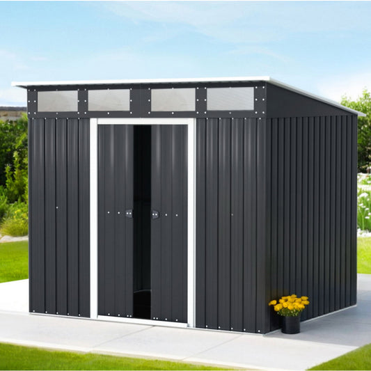 Giantz Garden Shed 2.38x1.99m Outdoor Storage Tool Workshop