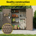 Giantz Garden Shed Tool Workshop Storage Lockable Doors
