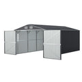 Giantz 3x5.38m Garden Shed Outdoor Storage Workshop Tool House