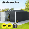 Giantz 3x5.38m Garden Shed Outdoor Storage Workshop Tool House
