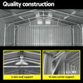 Giantz 3x5.38m Garden Shed Outdoor Storage Workshop Tool House