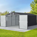 Giantz 3x5.38m Garden Shed Outdoor Storage Workshop Tool House