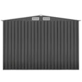 Giantz 2.6x3.9M Garden Shed Metal Base Sliding Door Storage