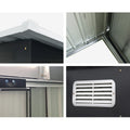 Giantz 2.6x3.9M Garden Shed Metal Base Sliding Door Storage