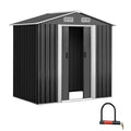 Giantz Garden Shed 1.96x1.32M Metal Storage Sliding Door