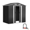 Giantz Garden Shed 1.96x1.32M Metal Storage Sliding Door