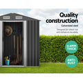 Giantz Garden Shed 1.96x1.32M Metal Storage Sliding Door