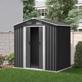 Giantz Garden Shed 1.96x1.32M Metal Storage Sliding Door