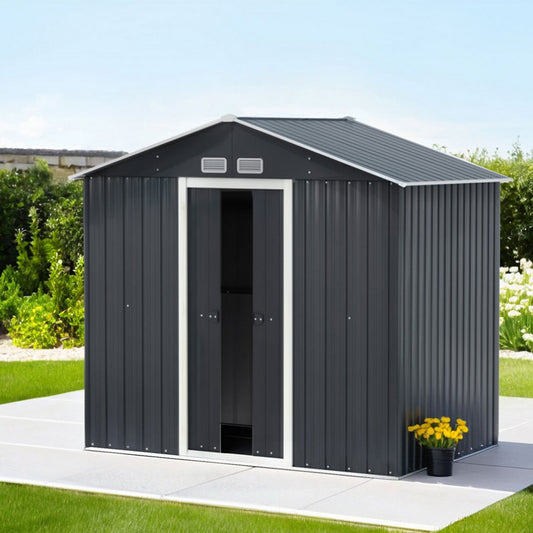 Giantz Garden Shed 2.15x1.3M Outdoor Storage Tool Workshop Sliding Door