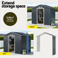 Giantz Garden Shed 2.15x1.74M Outdoor Storage Tool Workshop w/Kit