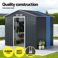 Giantz Garden Shed 2.15x1.74M Outdoor Storage Tool Workshop w/Kit