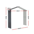 Giantz Garden Shed Extension Kit Outdoor Storage Workshop