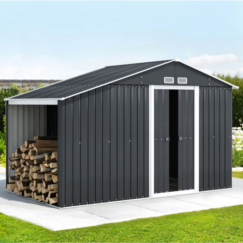 Giantz Garden Shed 3.22x1.96m Outdoor Storage Tool Workshop