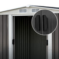 Giantz Garden Shed 2.58x2.07M Metal Storage Workshop Sliding Door