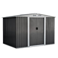 Giantz Garden Shed 2.58x2.07M Metal Storage Workshop Sliding Door