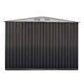 Giantz Garden Shed 2.58x2.07m Metal Base Double Door Storage