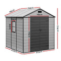 Giantz Garden Shed 2.15x2.14m Outdoor Storage Tool Workshop
